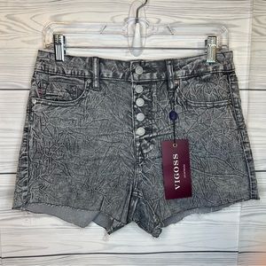 Size 28  Vigoss high rise ace short jean shorts (nwt)